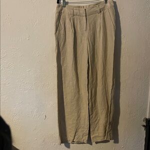 MICHAEL Michael Kors Tan Loose Line Pants